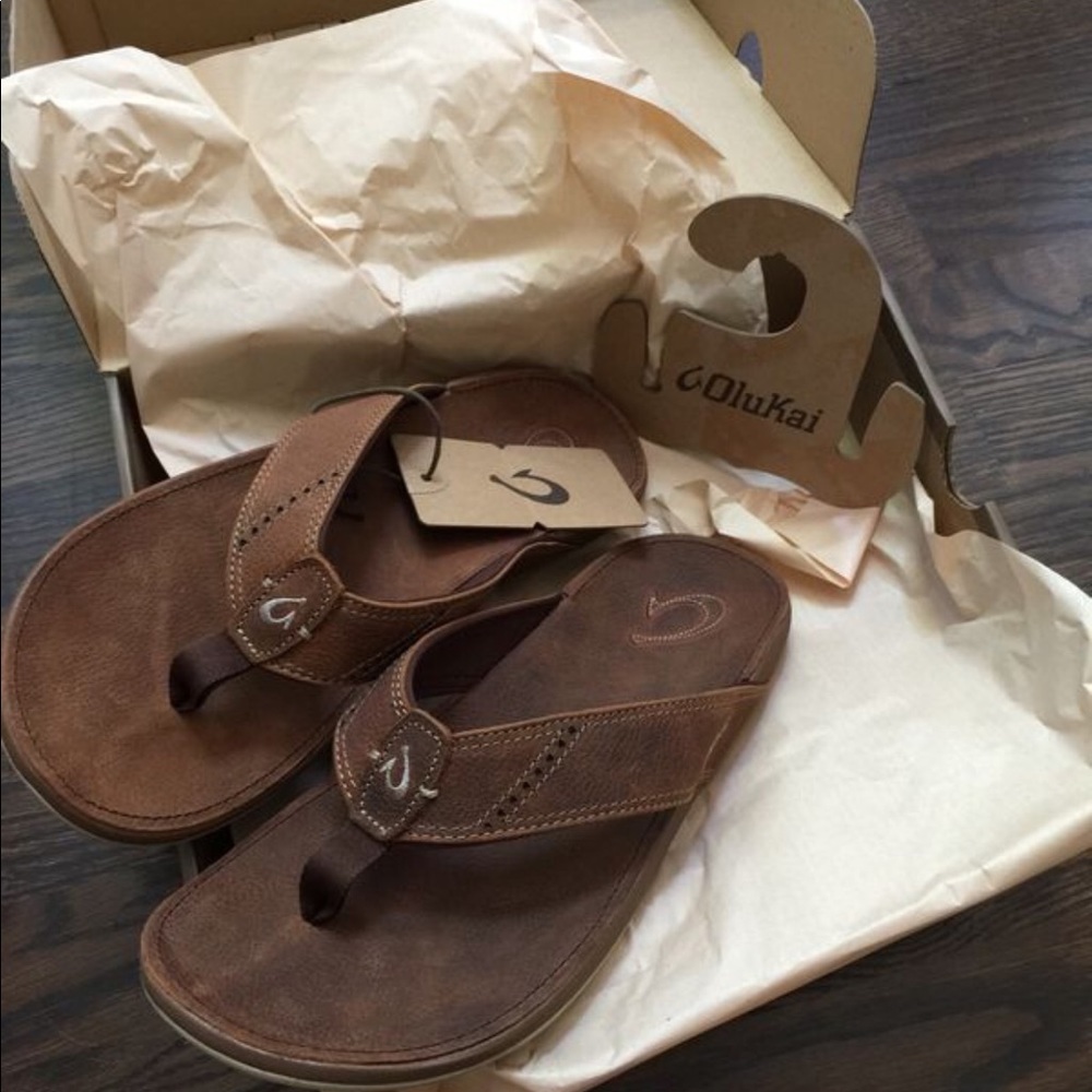 OluKai Men’s Nui Sandals (10) - Brand New!